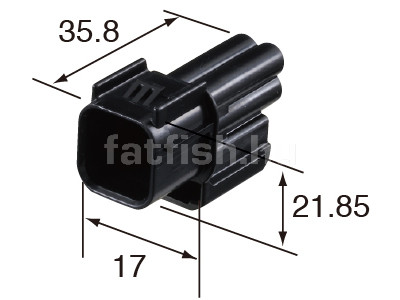 Sumitomo 4 lábú csatlakozó 6181-6783 apa