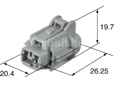 Sumitomo 2 pin connector 6185-0867
