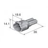 Sumitomo 2 pin connector 6187-2171