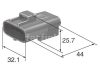 Sumitomo 3 pin connector 6188-0129 male