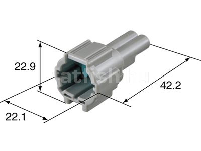 Sumitomo 2 pin connector 6188-0554