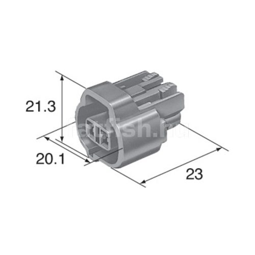 Sumitomo 2 lábú csatlakozó 6189-0031 Szürke