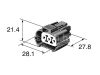Sumitomo 3 pin connector 6189-0130