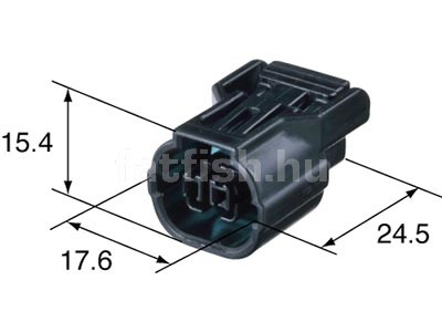 Sumitomo 2 pin connector 6189-0890