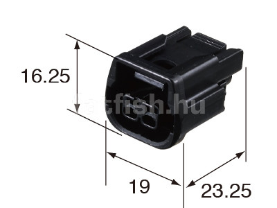 Sumitomo 2 pin connector 6189-7408