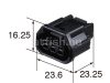 Sumitomo 3 pin connector 6189-7494