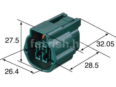 Sumitomo 4 lábú csatlakozó 6189-7757