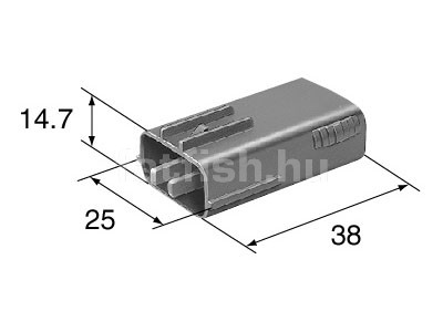 Sumitomo 3 pin connector male 6195-0012