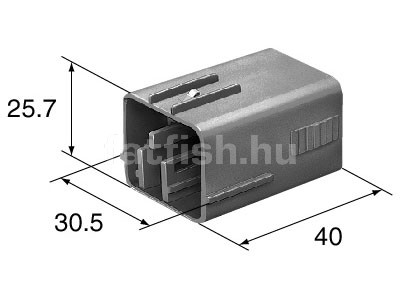 Sumitomo 10 pin connector 6195-0167 male