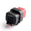 TE AmpSeal 6 pin connector red