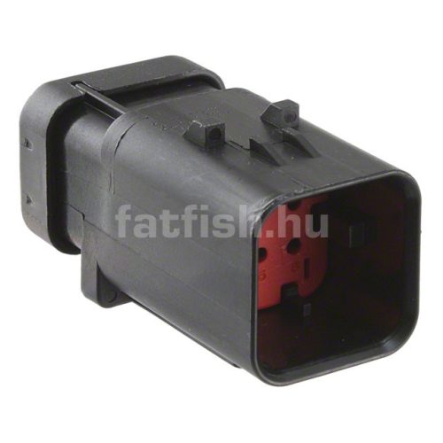 TE AmpSeal 6 pin connector red female