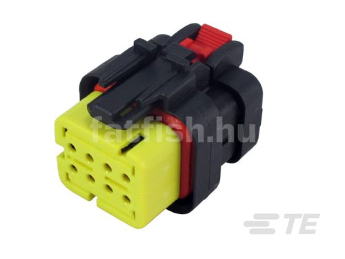 TE AmpSeal 8 lábú csatlakozó apa