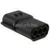 TE Econoseal 3 pin connector male