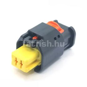 TE Sensor Flat 2 lábú csatlakozó sárga