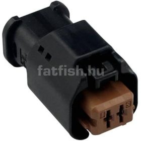 TE Sensor Flat 2 lábú csatlakozó barna