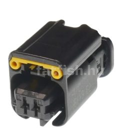 TE Sensor Flat 2 lábú csatlakozó fekete