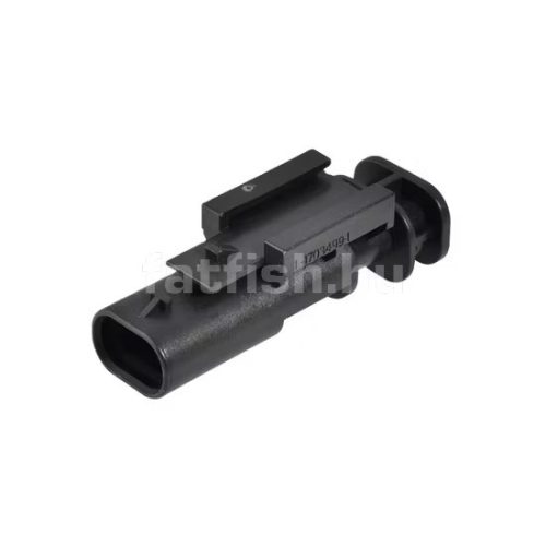 TE MCON 1.2 2 pin male black