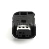 TE MQS 3 pin connector black-white