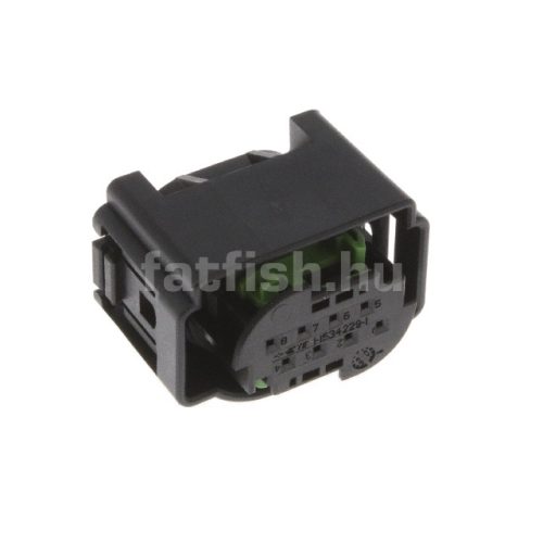 TE MQS 8 pin connector black