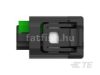 TE MQS 3 pin connector black-green