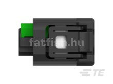 TE MQS 3 pin connector black-green