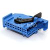 TE MQS 26 pin connector blue