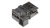 TE MQS 3 pin connector black male