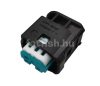 TE MQS 3 pin connector green-white