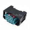 TE MQS 6 pin connector green