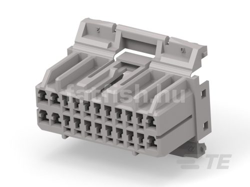 TE MultiLock 22 pin connector grey