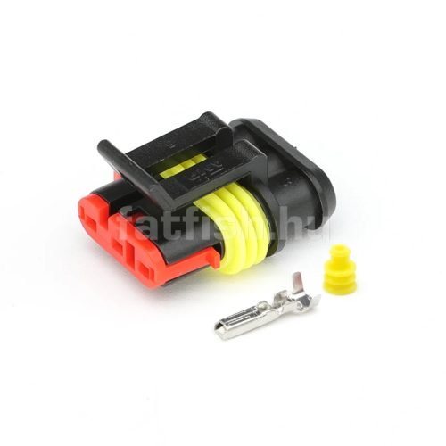 TE SuperSeal 3 pin connector male