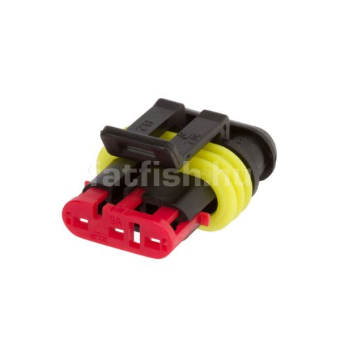 TE SuperSeal 3 pin connector male
