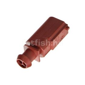 VW 1.5 Selaed 2 pin connector male brown