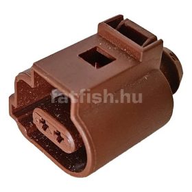 VW 1.5 Selaed 2 pin connector female brown
