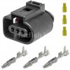 VW 1.5 Selaed 3 pin connector female
