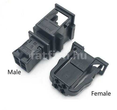 VW 1.5 nem szigetelt 4 lábú csatlakozó apa