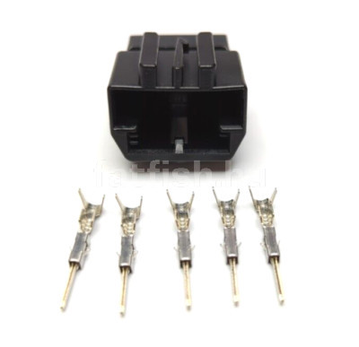 VW 1.5 nem szigetelt 5 lábú csatlakozó anya