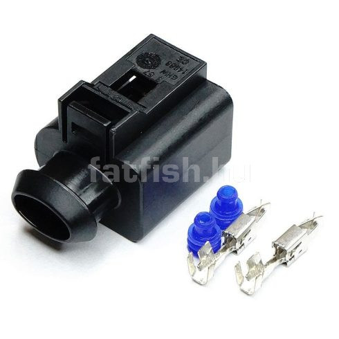 VW 2.8 Selaed 2 pin connector female Alternator