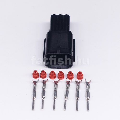 Yazaki 6 lábú csatlakozó 7182-9331-30