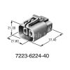 Yazaki 2 pin connector 7223-6224-40