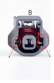 Yazaki 1 lábú csatlakozó 7283-1019