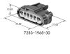 Yazaki 6 pin connector 7283-1968-30