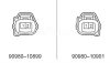 Yazaki 2 pin connector 7283-7020-10