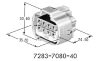 Yazaki 8 pin connector 7283-7080-40