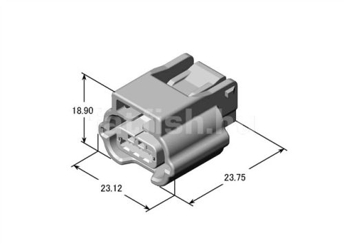 Yazaki 3 pin connector 7283-8852-30